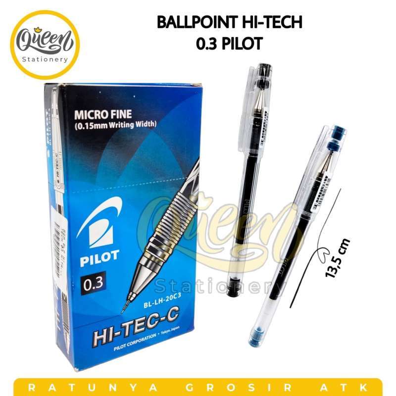 Jual 1 Pcs Bolpen Hi Tech Pilot Pulpen Ballpoint Gel Hi Tech Di Seller ...