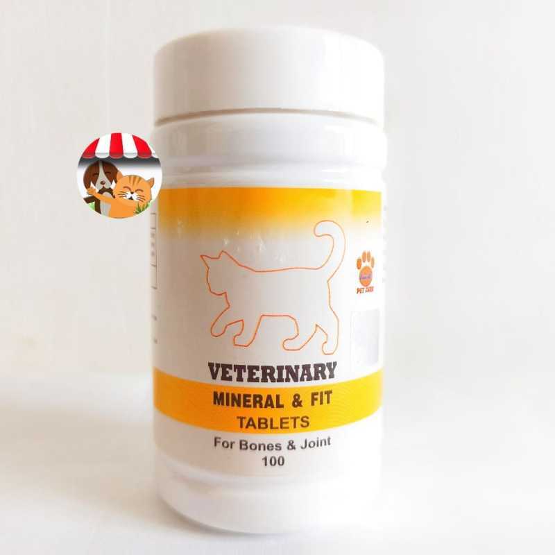 Jual Veterinary Supplement Mineral & Fit Cat Vitamin Kucing Raid All