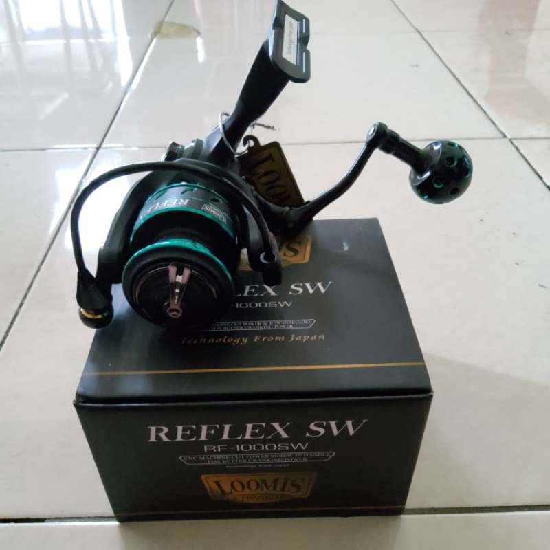Promo Reel Power Handle Loomis & Franklin Reflex 1000 Sw Spinning Diskon 17 di Seller Mahanani