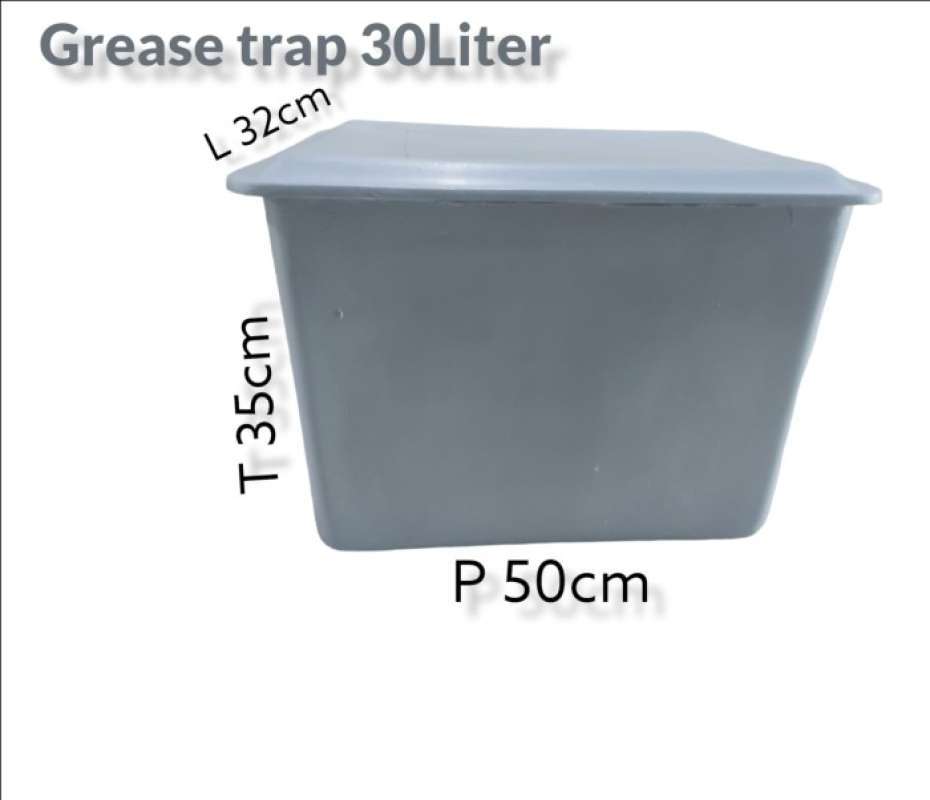 Promo Grease Trap, Perangkap Lemak 30 Liter / Penyaring Lemak 30 Liter