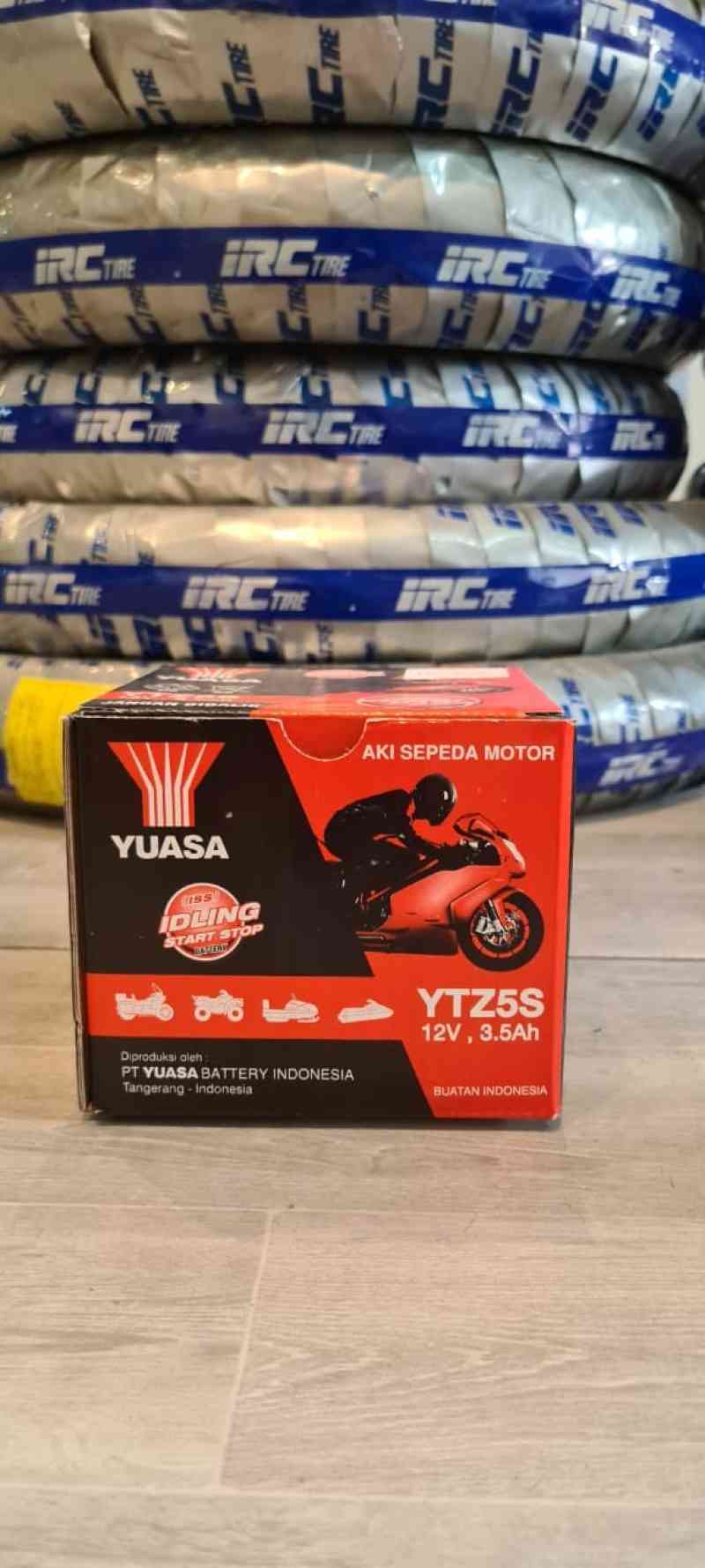 Promo Aki motor Vario 110, Mio Soul GT, Beat, Vixion YUASA YTZ5S Aki