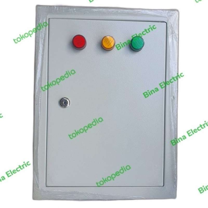 Promo Box Panel Listrik 20x30x12 Indoor + 3 Pilot Lamp / Box Panel 20 x ...