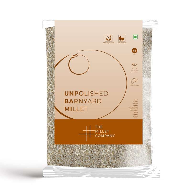 Jual The Millet Company Unpolished Barnyard Millet Sanva, Oodalu