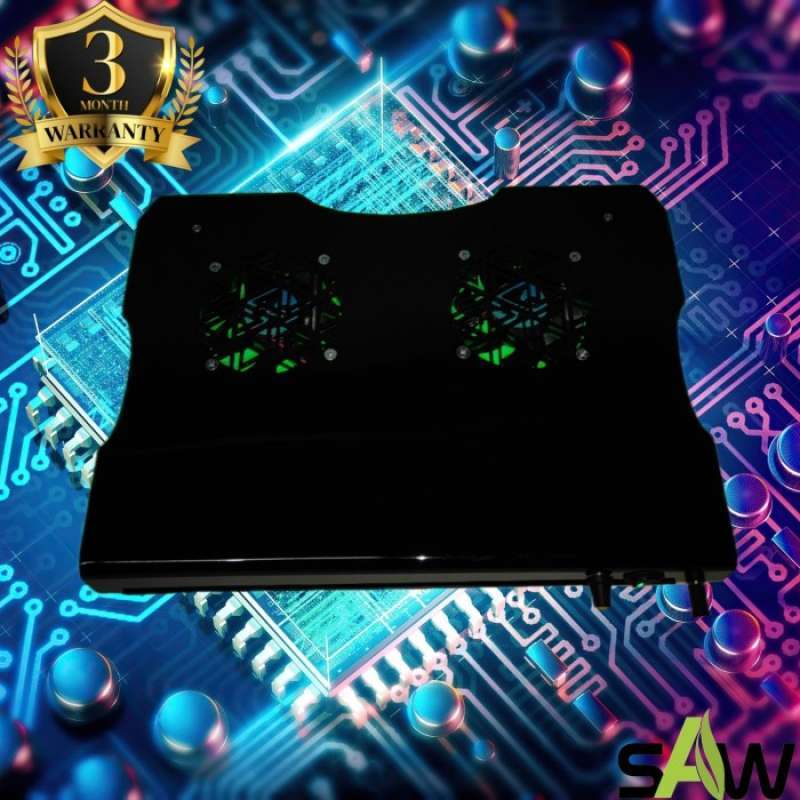 Promo Cooling Pad Laptop Fan High Speed Pendingin Laptop Gaming 8000
