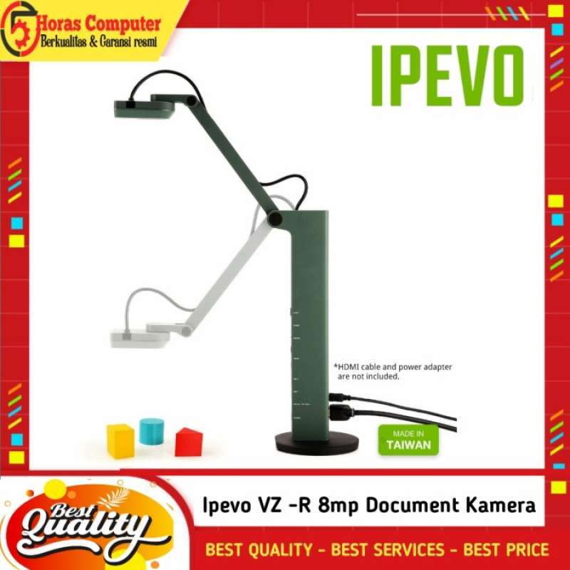 Jual Ipevo VZR HDMI/ USB Dual Mode 8Mp Document Camera Visual 8M