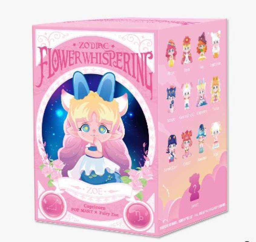Promo Pop Mart Zoe Flower Whispering Zodiac Series Diskon 23 di Seller Almaheera Shop