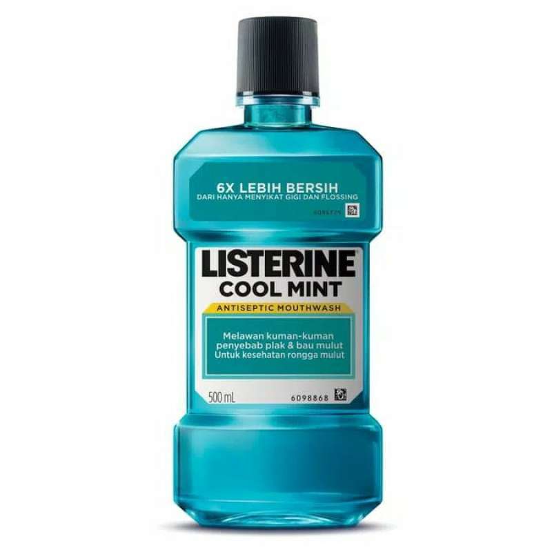 Jual Listerine Mouthwash Cool Mint 500 ml Obat Kumur di Seller SINAR