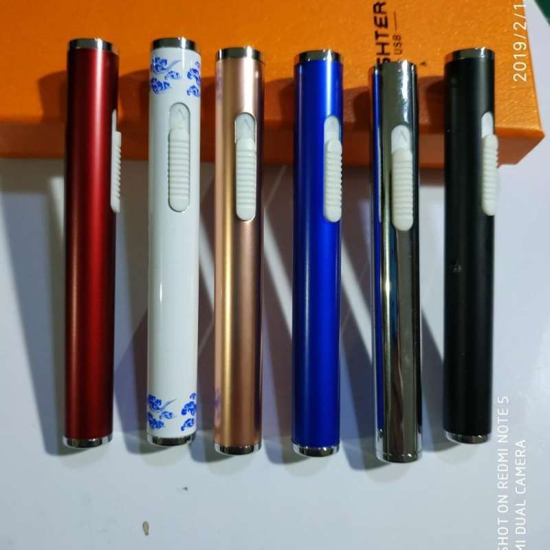 Jual Korek USB Lighter Listrik Cas Api Rokok Coil Induction 830 - Perak ...