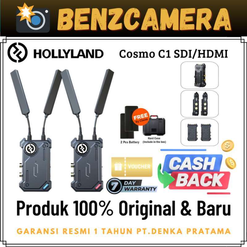 Jual Hollyland Cosmo C1 SDI/HDMI Wireless Video Transmission System di