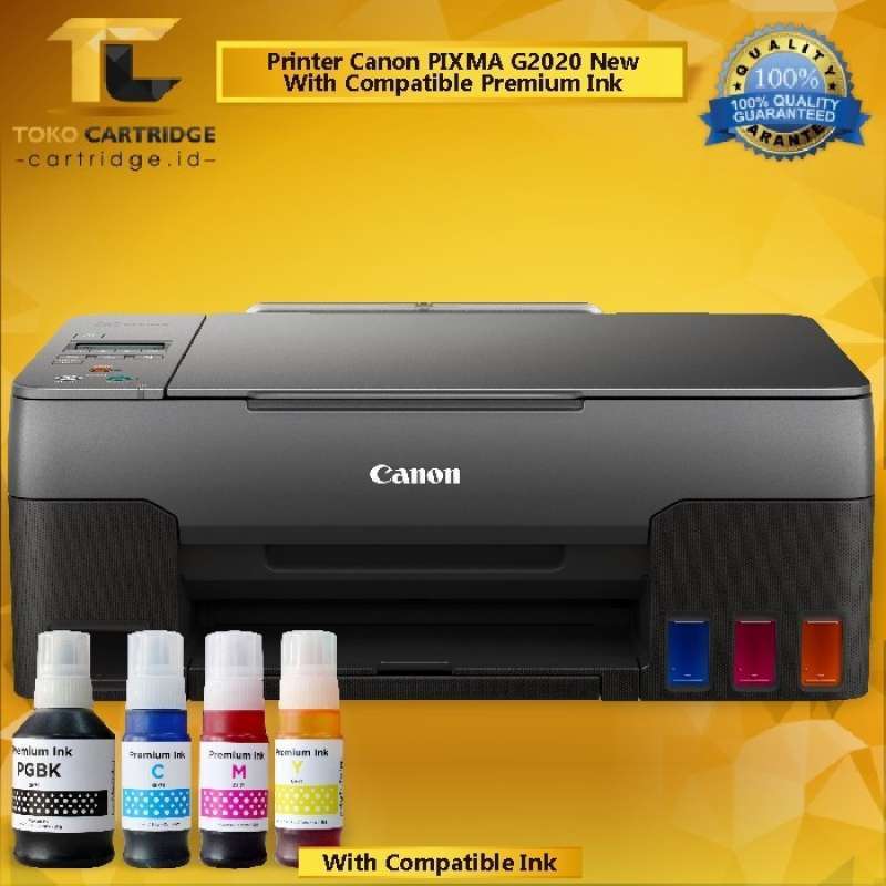 Promo Pixma G2020 All In One Ink Tank Printer - Multivariasi Multicolor ...