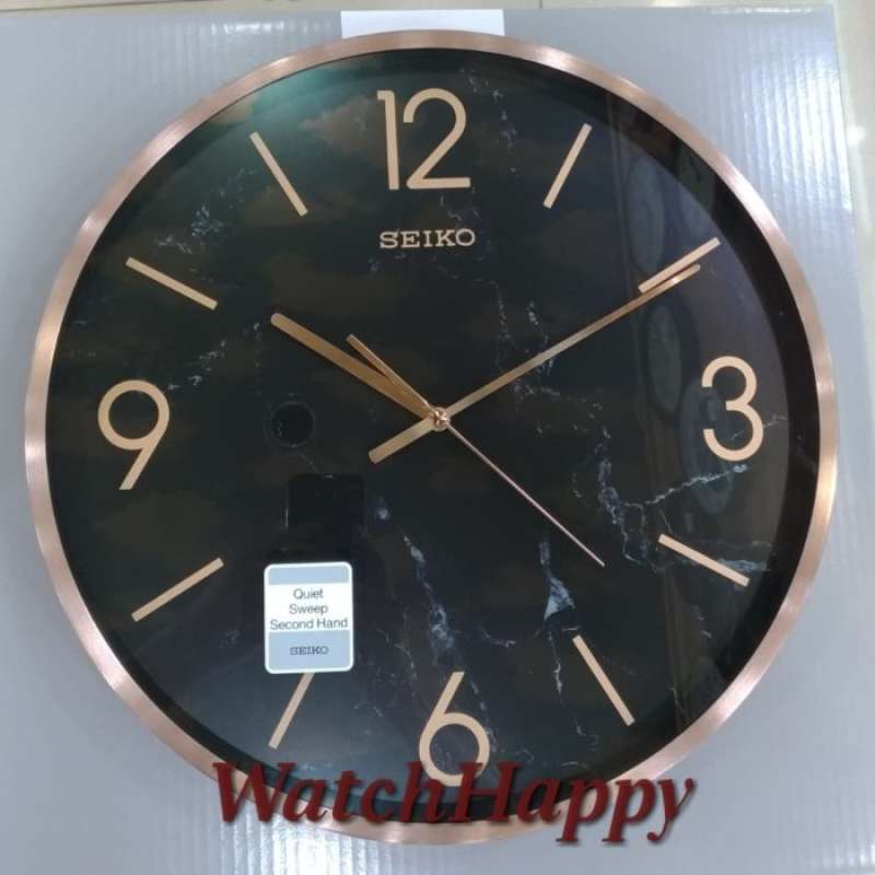 Promo SEIKO ORIGINAL Walls Clock QXA760P Alumunium Quiet Sweep 40 Cm