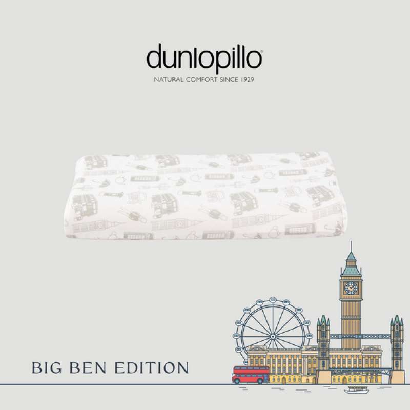 Jual Dunlopillo Big Ben Edition Ergo Kid Medium Latex Pillow Di Seller