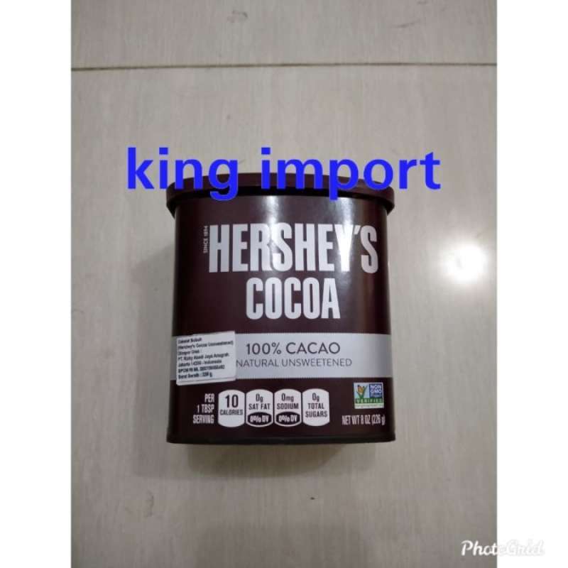 Promo Hershey Hershey'S Hersheys Cocoa Unsweetened Chocolate Powder ...