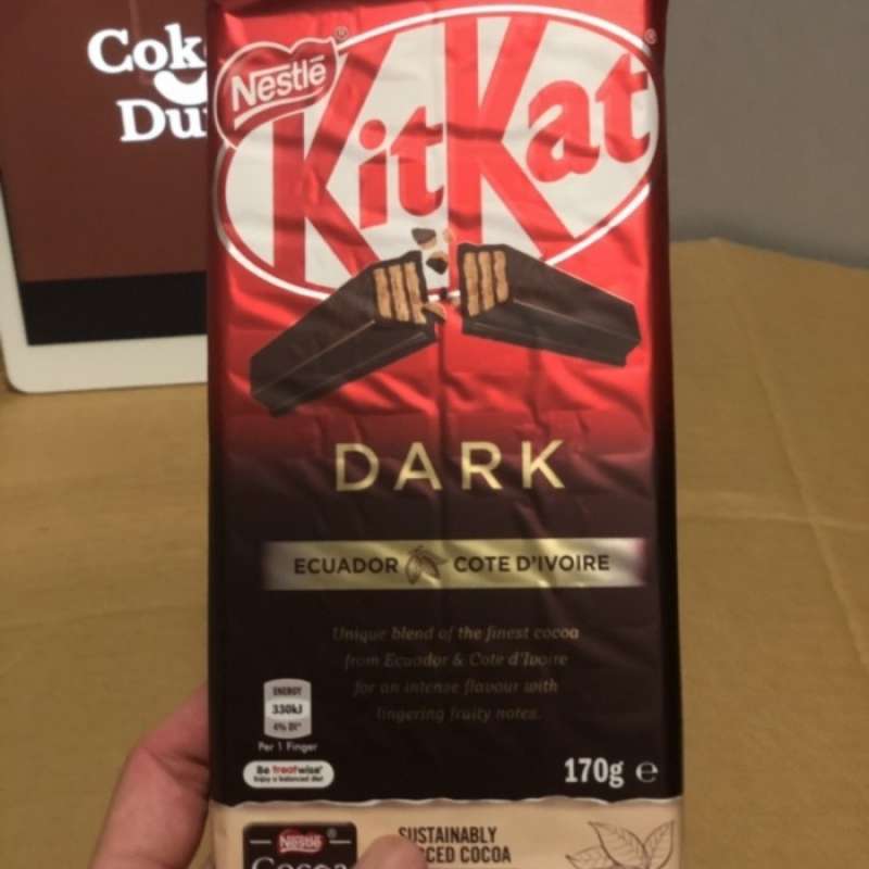 Promo Kit Kat Dark Ecuador Chocolate Bar Cokelat Australia Diskon 23