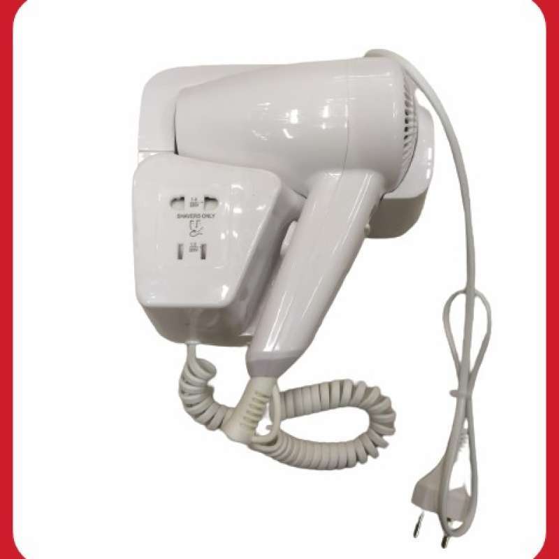 Promo Hair Dryer Dinding Polos Model Sama Dengan Hoffmann Wall Mounted