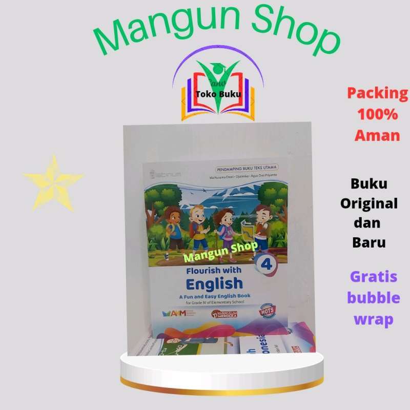 Jual Buku Flourish With English Kelas 4 Sd Kurikulum Merdeka Platinum