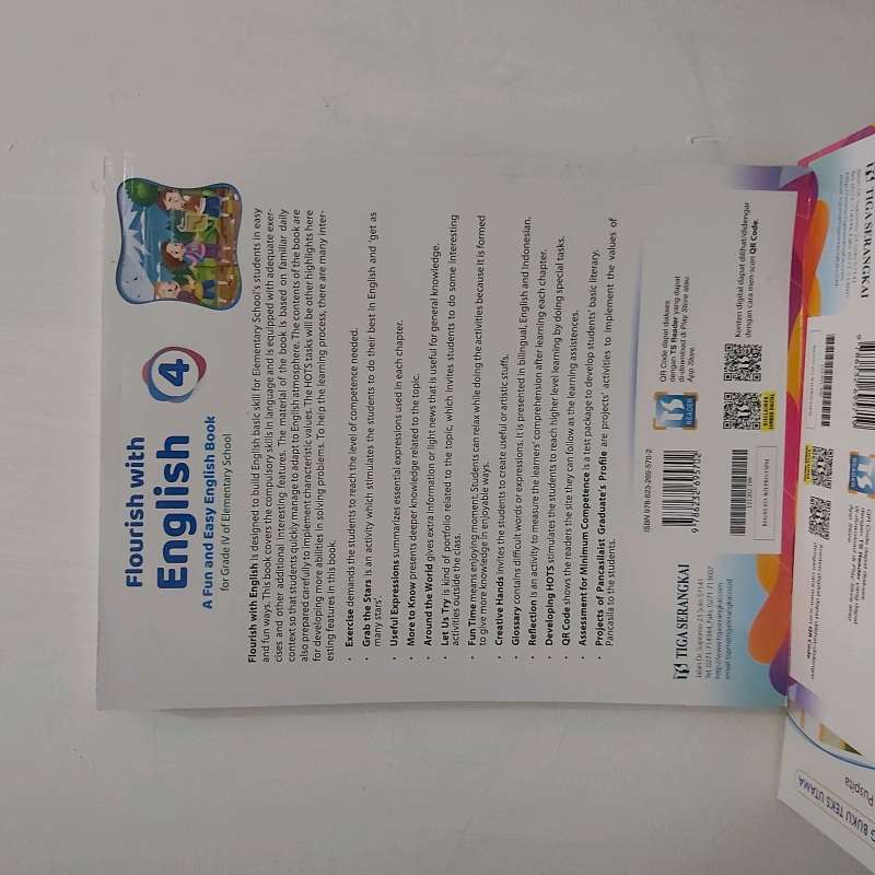 Jual Buku Flourish With English Kelas 4 Sd Kurikulum Merdeka Platinum