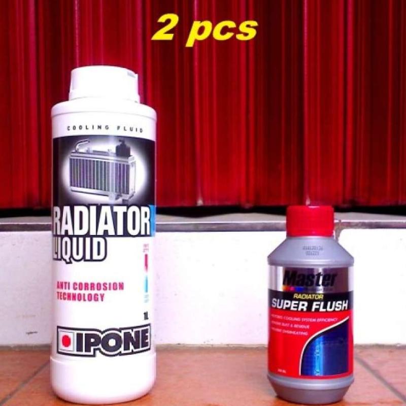 Promo Ipone Radiator Liquid Cooling Fluid Coolant Blue Master Radiator