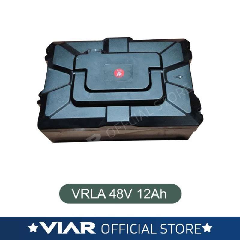 Promo Battery 6 -D2F-12 VRLA 48V 12AH - AKI SEPEDA LISTRIK VIAR UNO U1