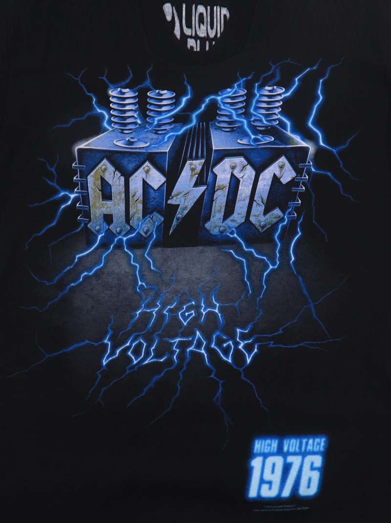 Jual Acdc Live Wire Kaos Band Musik Hard Rock N Roll Heavy Metal Blues ...