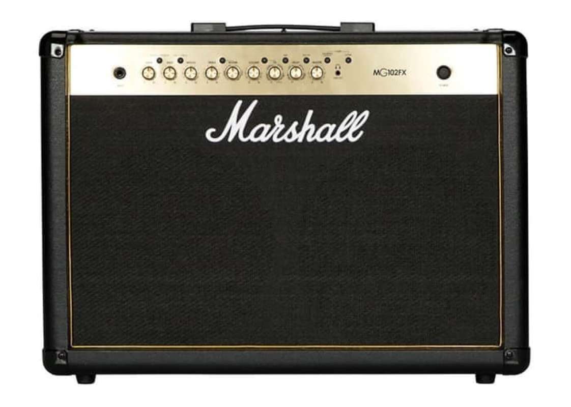 Promo Marshall MG102GFX 100 Watt 2x12 Combo Amplifier w/Effects Diskon