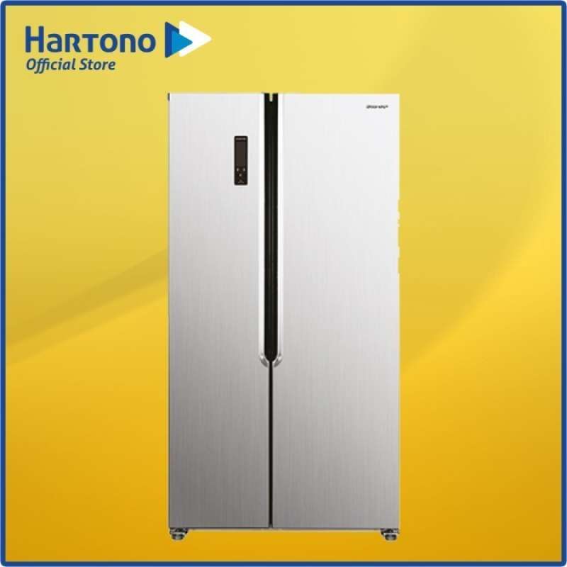 Promo Sharp Kulkas Side By Side Refrigerator SJIS50MSL Diskon 23 di