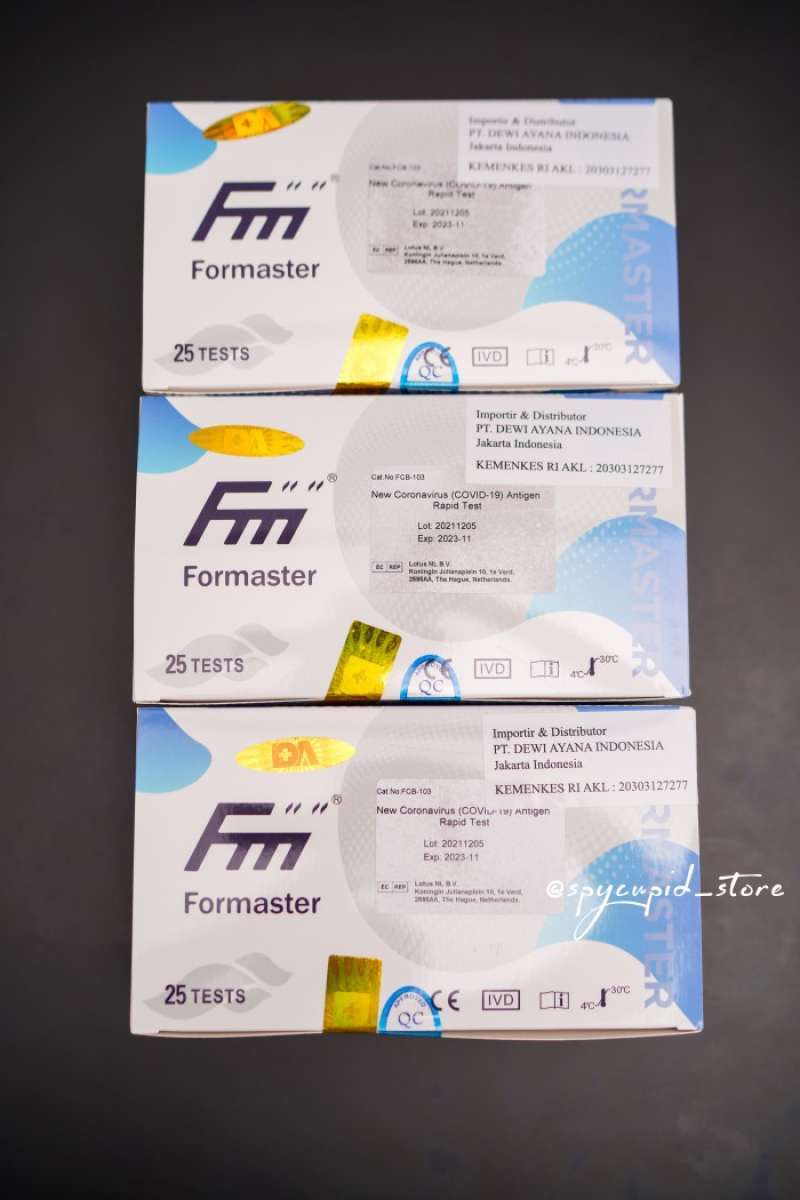 Formaster Kit Jual Formaster Swab Antigen Kemenkes Akl (box) Di Seller Bea Store ...