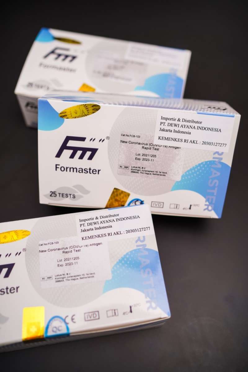 Formaster Kit Jual Formaster Swab Antigen Kemenkes Akl (box) Di Seller Bea Store ...
