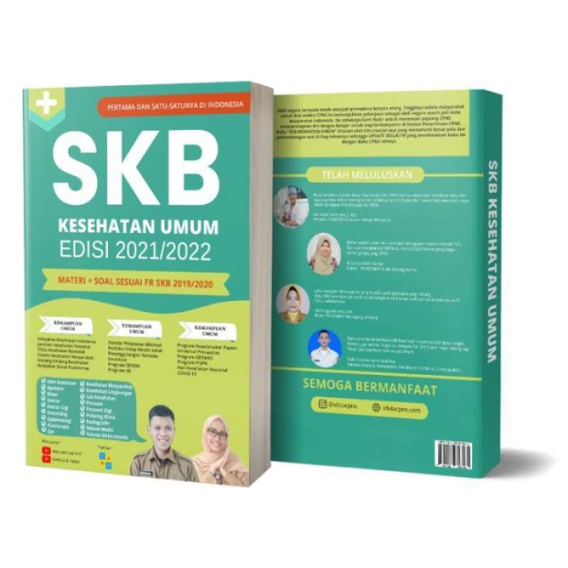 Promo Buku SKB Kesehatan Umum Tahun 20212022 Diskon 26 di Seller