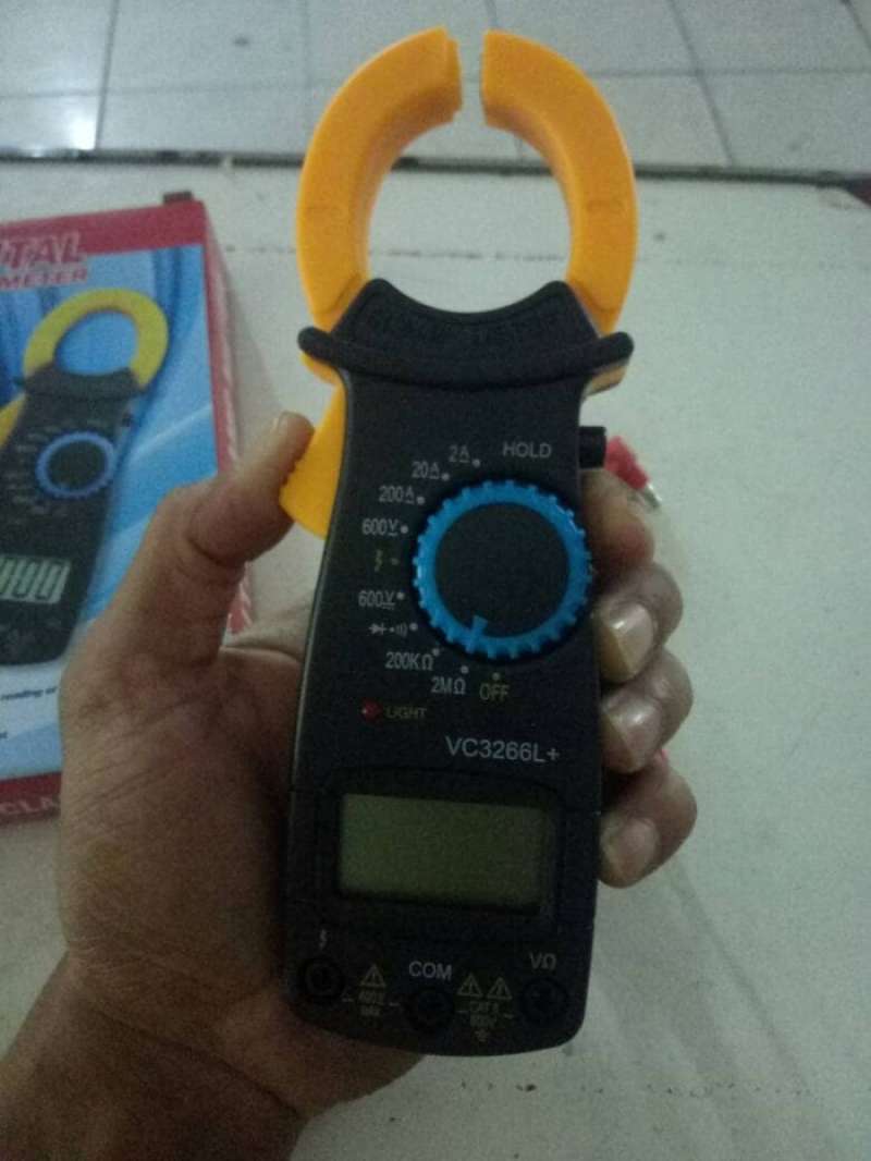 Promo Digital Clamp Meter Tang Ampere Digital Murah Bagus DT3266L