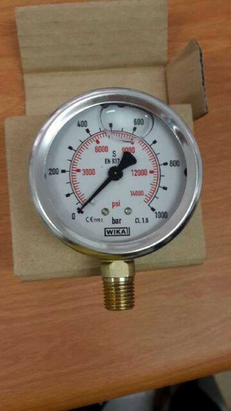 Promo High Pressure Gauge Wika / Pressure gauge 1000 kg Diskon 23 di