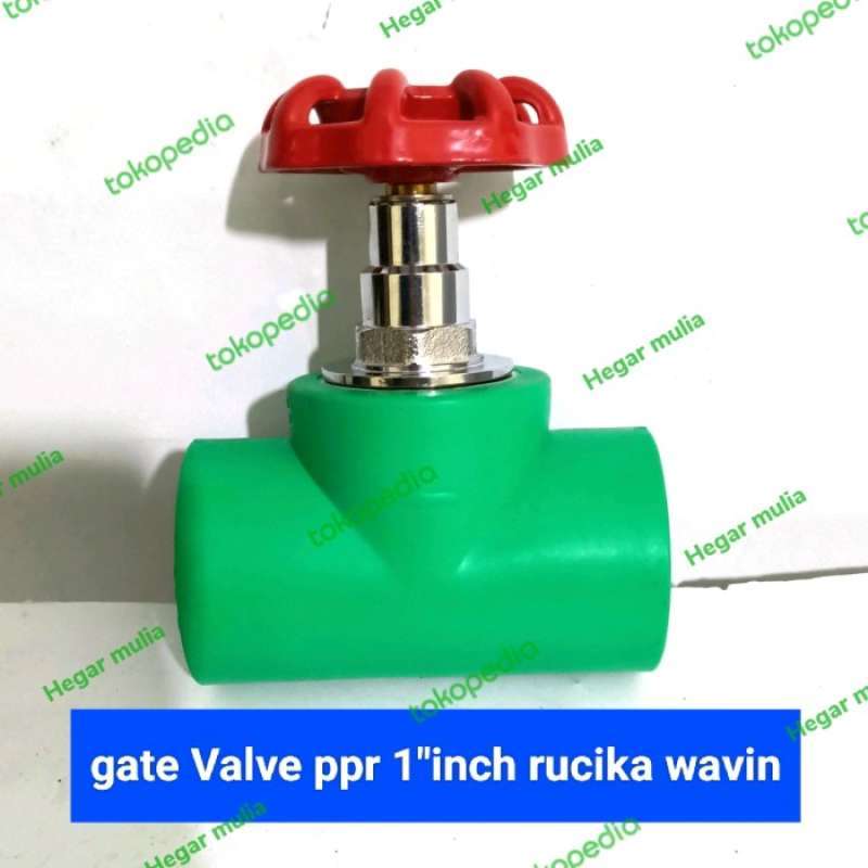 Promo Get Valve Ppr Rucika 1 Inci /Dn32 Gate Valve Ppr Rucika Kelen