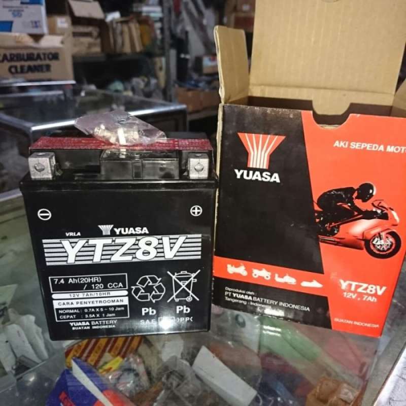 Promo Yuasa Ytz8V Ori Aki Motor Yamaha Xmax X Max Vespa Lx Klx R25 Cbr