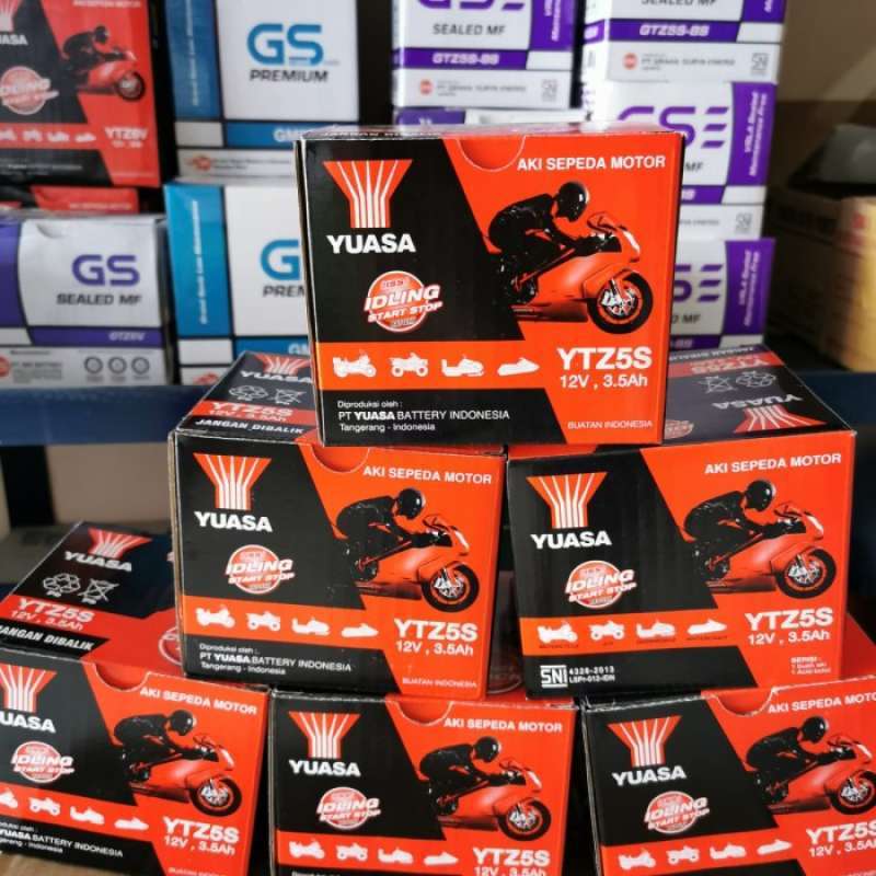 Promo Aki Mio/ Aki Revo/ Yuasa Ytz5s/ Gtz5s/ Aki Supra125/ Aki Fino