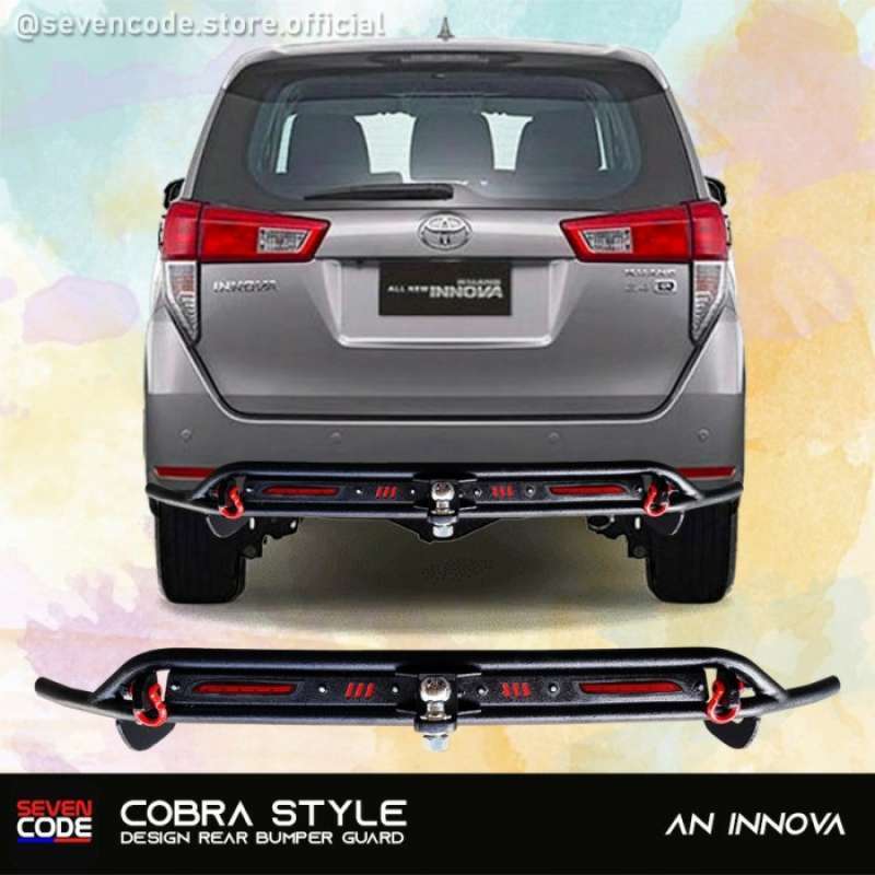 Jual Rear Bumper Guard Innova Reborn Cobra SEVENCODE di Seller