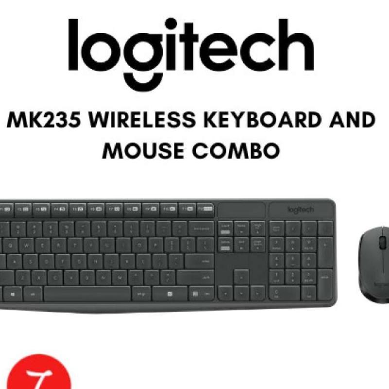 Promo Logitech MK235 Wireless Keyboard dan Mouse Combo Diskon 23 di