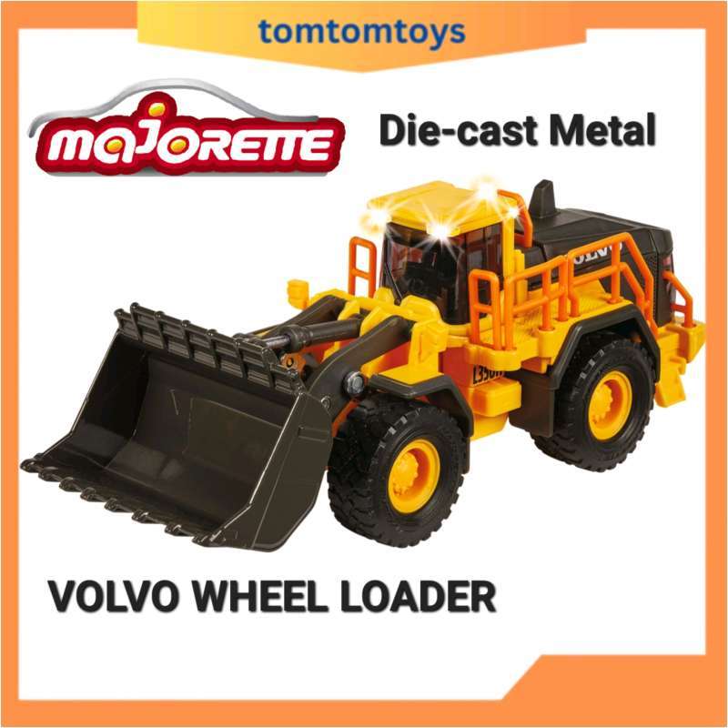 Majorette Volvo EC950F Excavator - Metal Die-Cast Construction Truck Toy (3+) main image 0