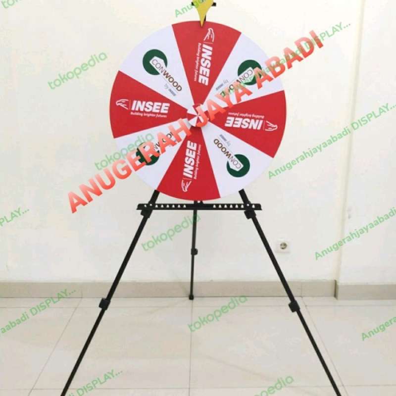 Promo Roda undian / wheel of fortune CUSTOM CETAK Diskon 33% di Seller ...