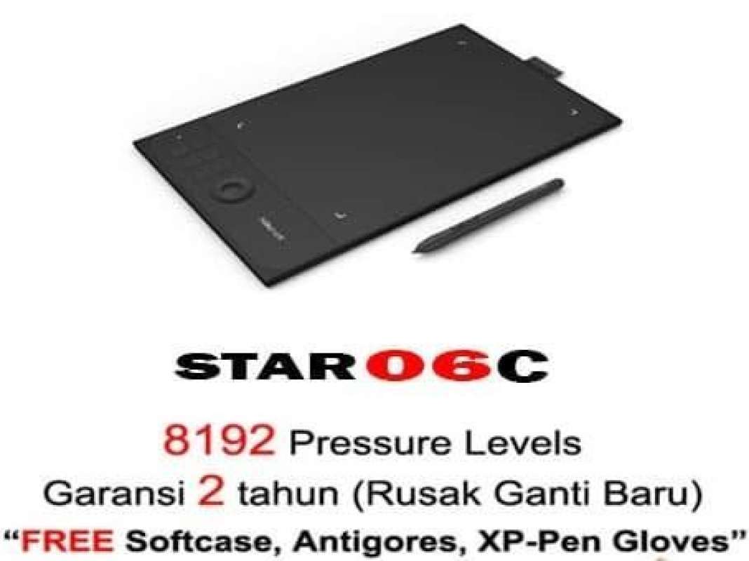 Xp Pen Alternative Jual Xp Pen Star 06c Alternative Pen Tablet Garansi 2 Tahun Original Di ...