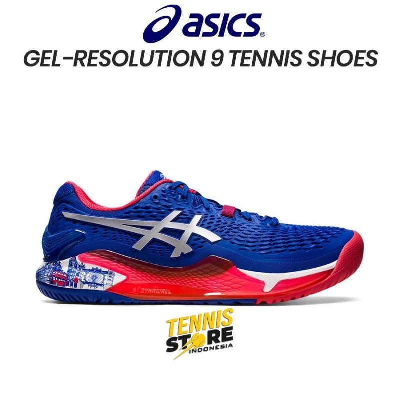 Jual Asics GELRESOLUTION 9 London / Limited Edition Tennis Shoes 46