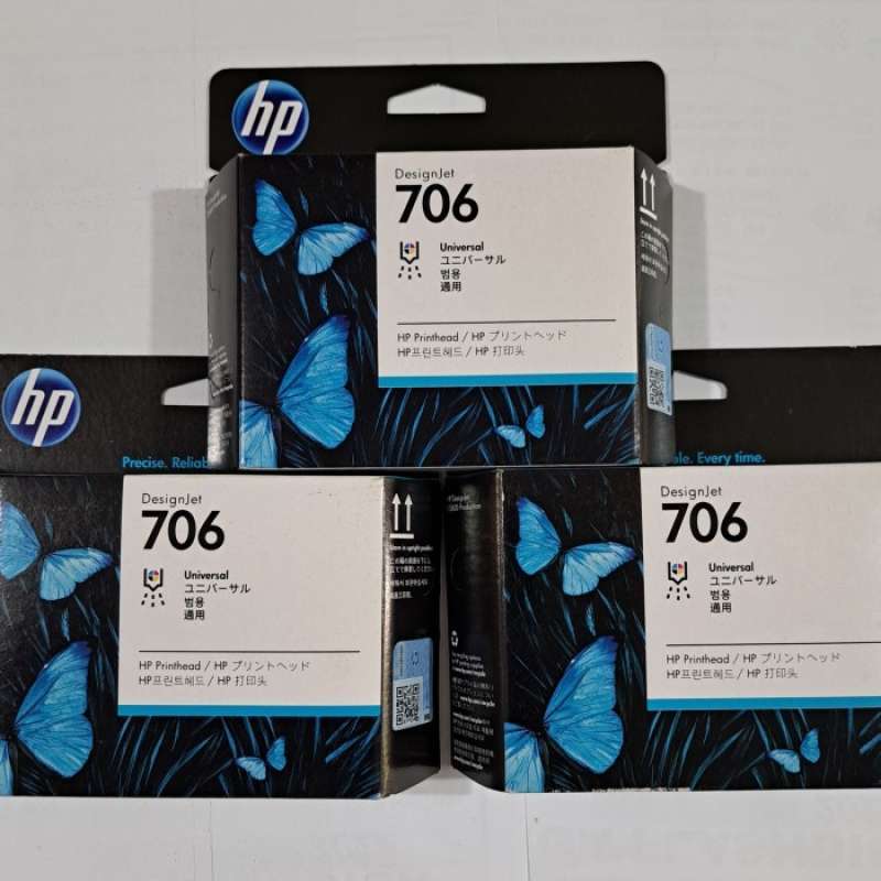 Promo Tinta Printhead Hp 706 Universal (F9J49A) Original Diskon 23% di ...