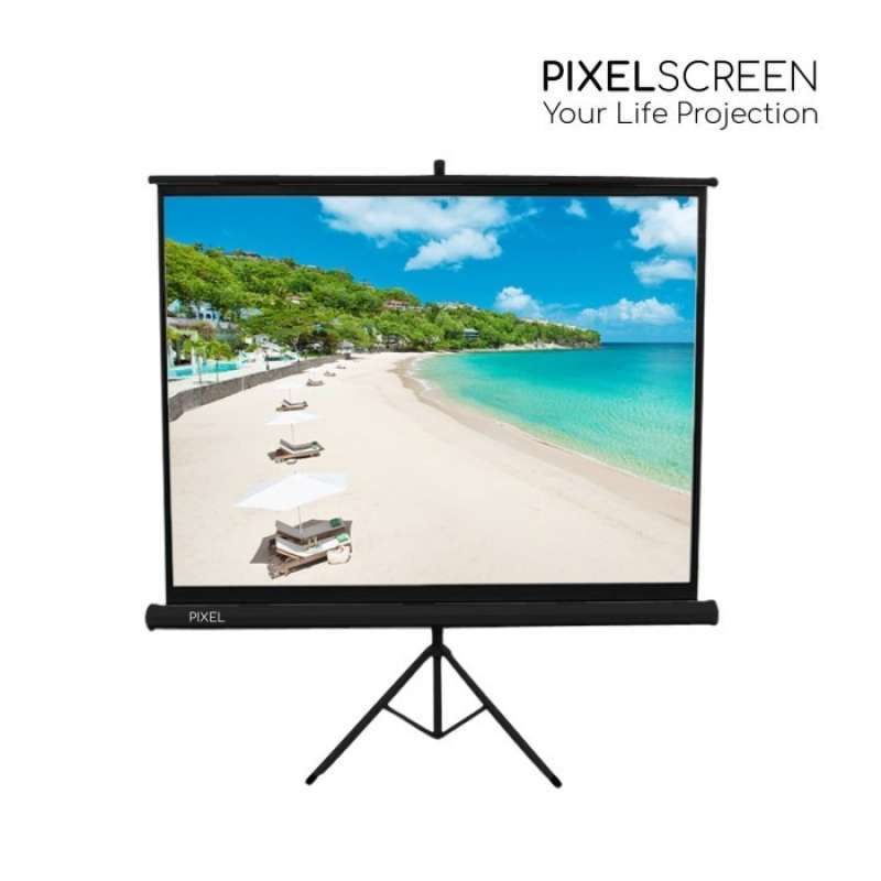 Promo Tripod Screen Projector 70 Inch, Xt70 Diskon 8% di Seller Kuniy ...