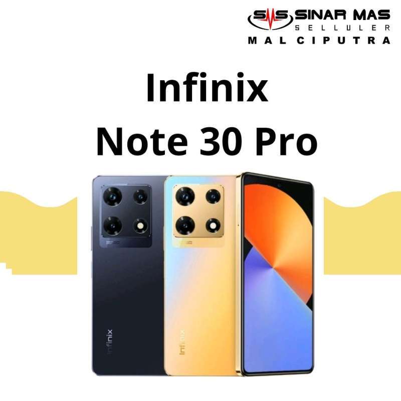 Jual Infinix Note 30 Pro 8/256GB New Garansi di Seller SINAR MAS ...