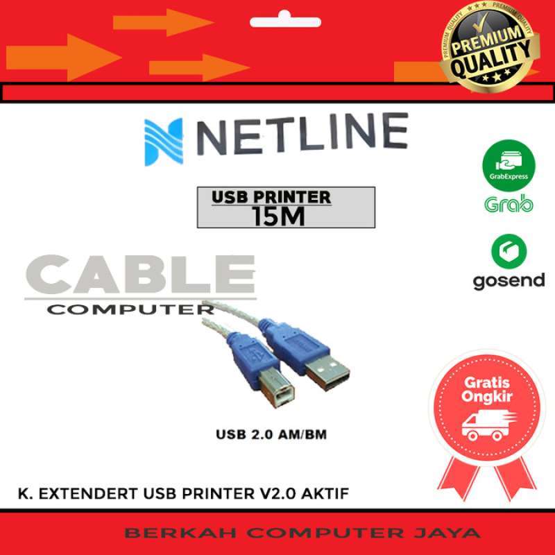 Promo Kabel Extendert Usb V2.0 Netline 15M Diskon 23% di Seller Urahara ...