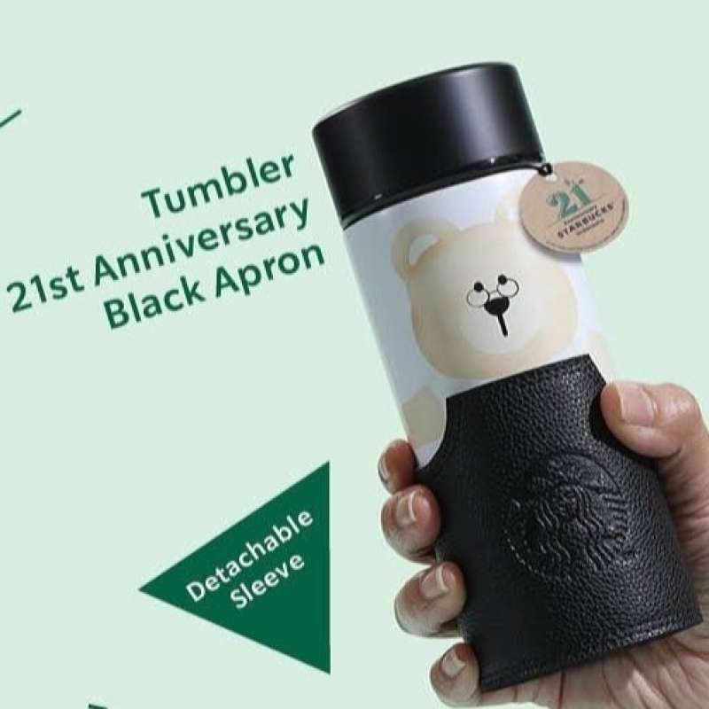 Promo Starbucks Indonesia 21Th Anniversary Tumbler Bearista Bear Tote