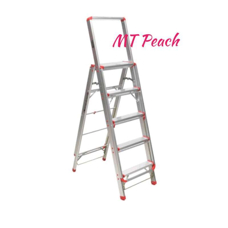 Promo Krisbow Tangga Aluminium Fungsi Jemuran 5 Step Ladder Drying Rack ...