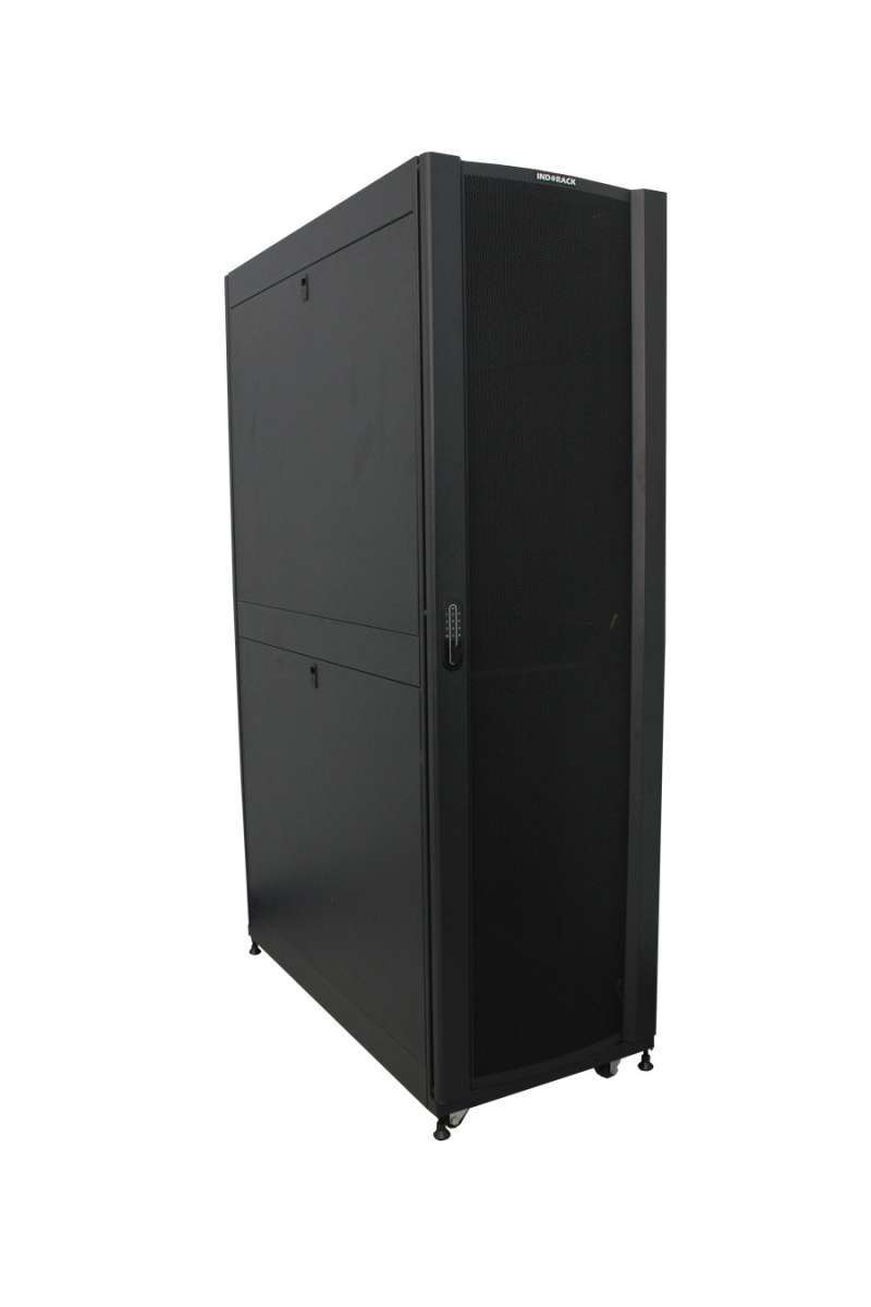 Jual Indorack Pro12042 19 Heavy Duty Rack 42u Perforated Door Depth ...