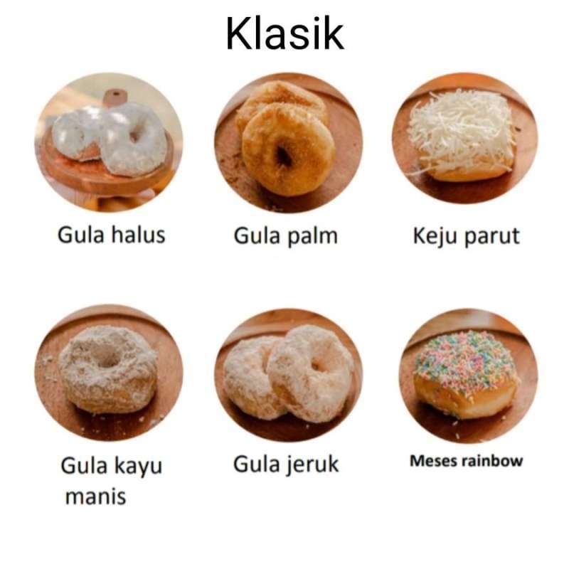 Jual DONAT BAHAGIA SERI KLASIK DAN RING N FILL | DOBAH BANDUNG di ...