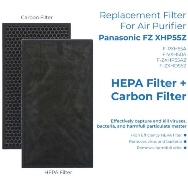 Promo Panasonic Air Purifier Filter FZ XHP55Z HEPA + Carbon