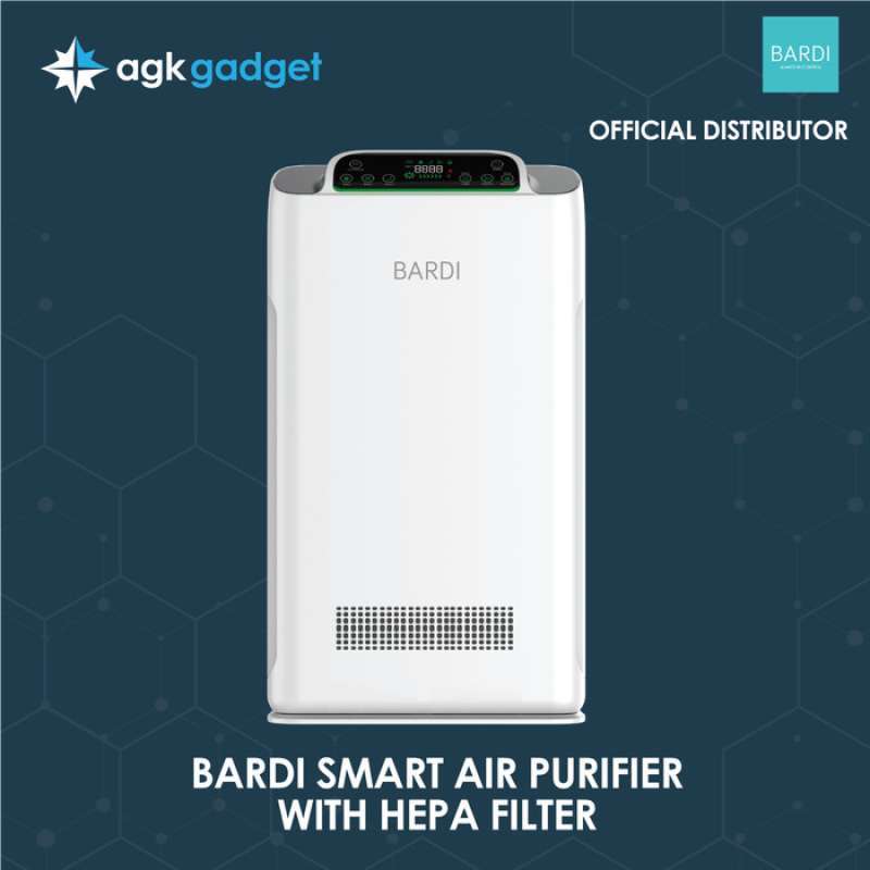 Jual BARDI Smart Air Purifier With HEPA FILTER Penyaring, Penjernih